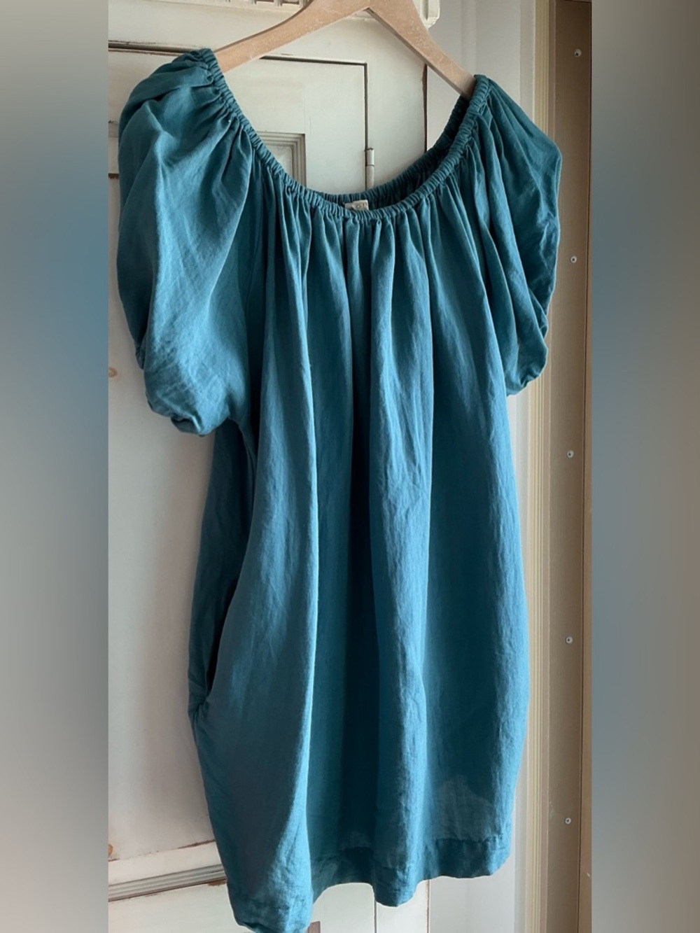 Gillia Linen Blend Dress Sz XS - Picture 2 of 11